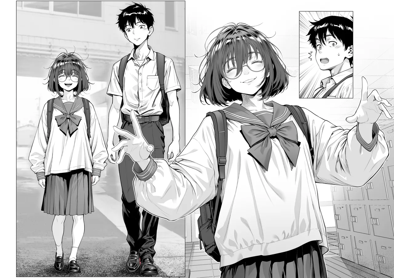仔犬系彼女は怖い不良先輩に躾けられた公衆ケツマンコだった - page36