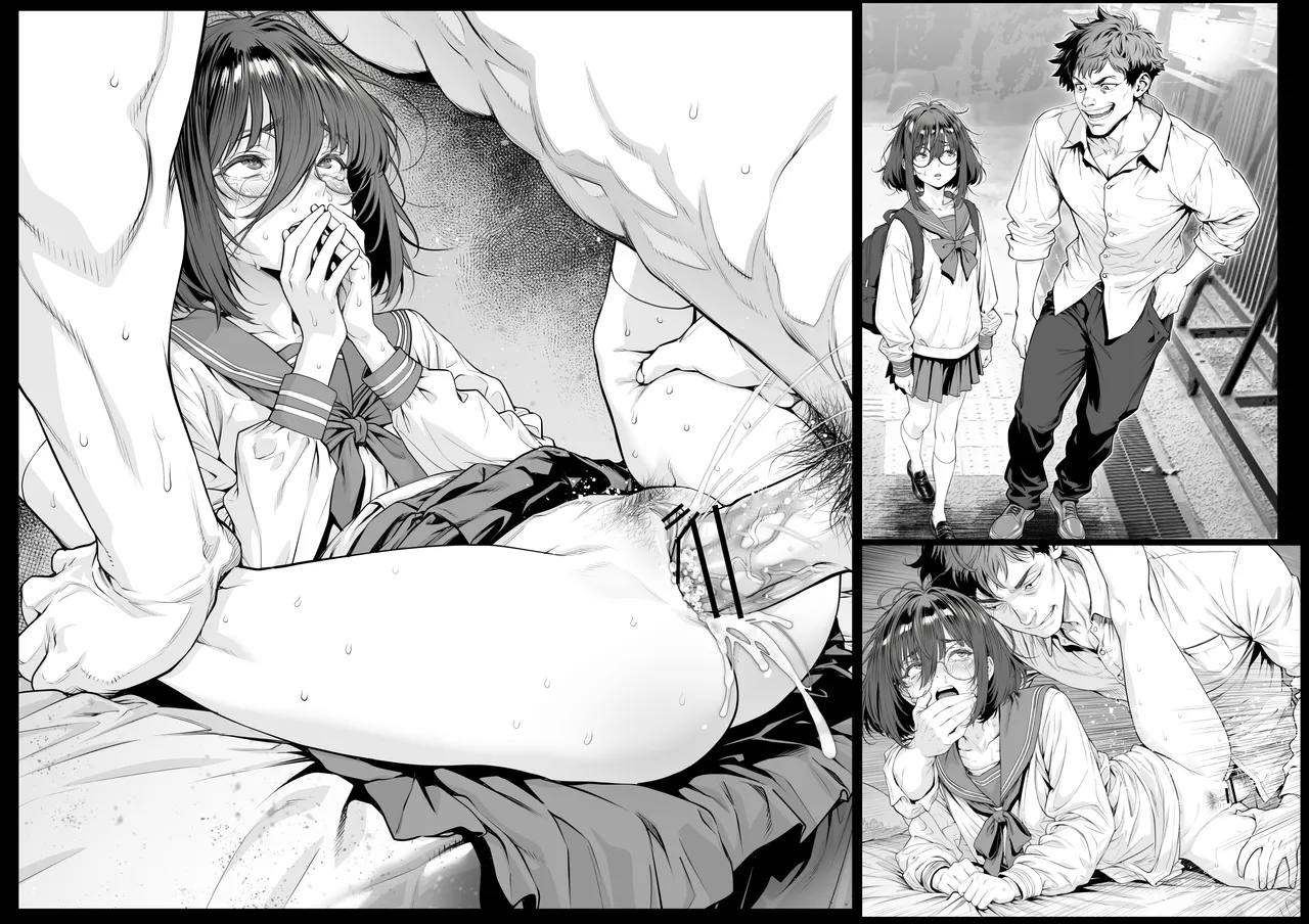 仔犬系彼女は怖い不良先輩に躾けられた公衆ケツマンコだった - page39