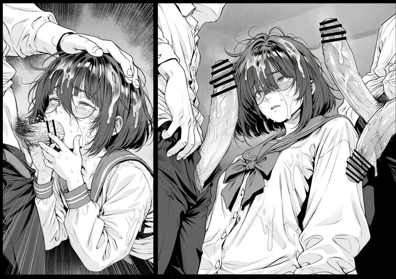 仔犬系彼女は怖い不良先輩に躾けられた公衆ケツマンコだった - page40