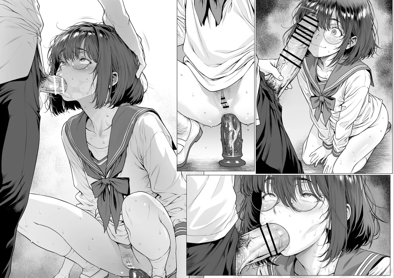 仔犬系彼女は怖い不良先輩に躾けられた公衆ケツマンコだった - page56