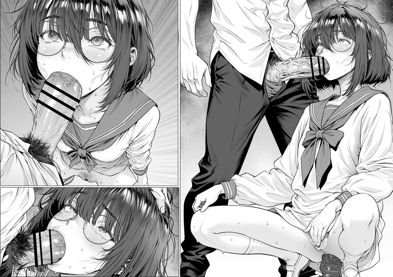 仔犬系彼女は怖い不良先輩に躾けられた公衆ケツマンコだった - page57