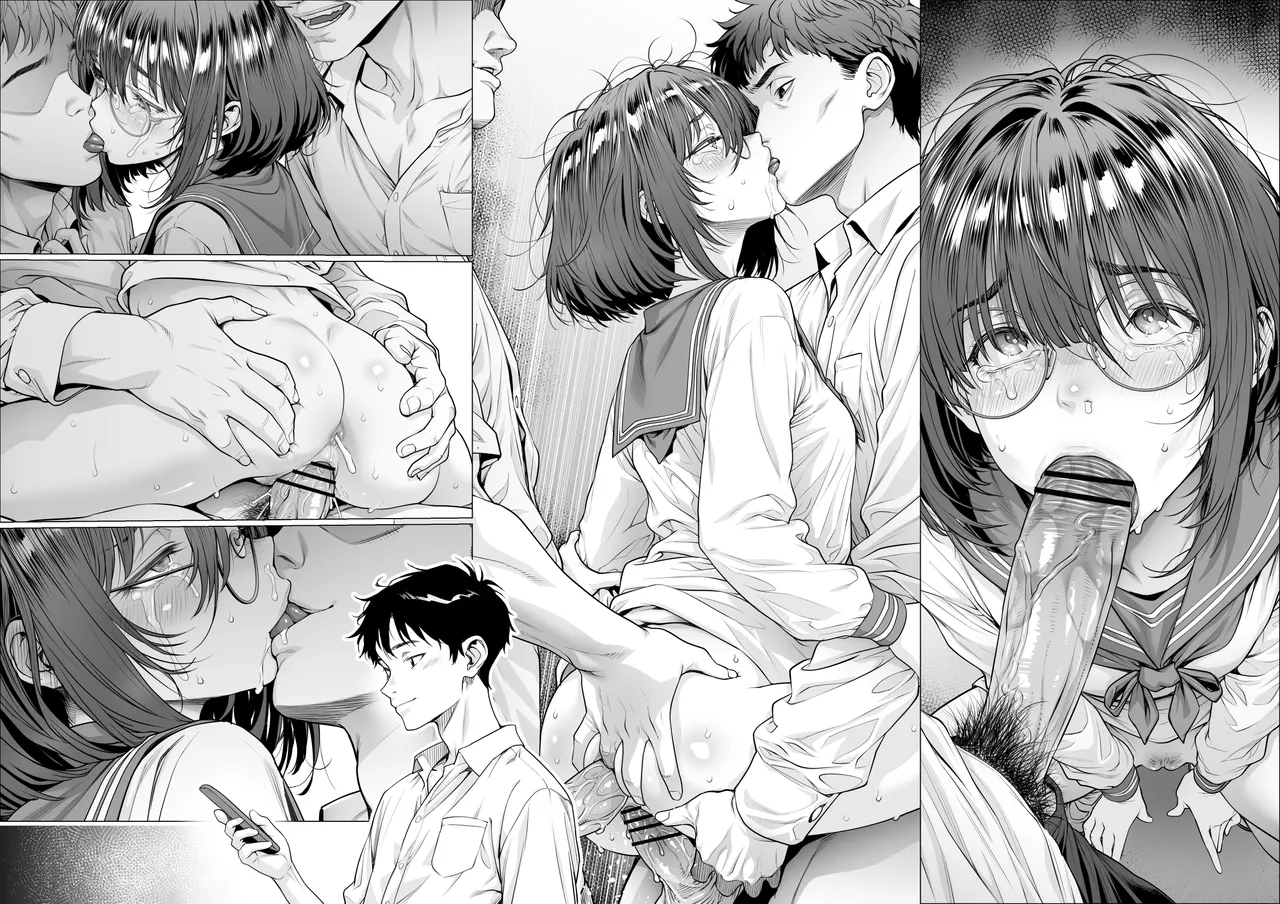 仔犬系彼女は怖い不良先輩に躾けられた公衆ケツマンコだった - page64