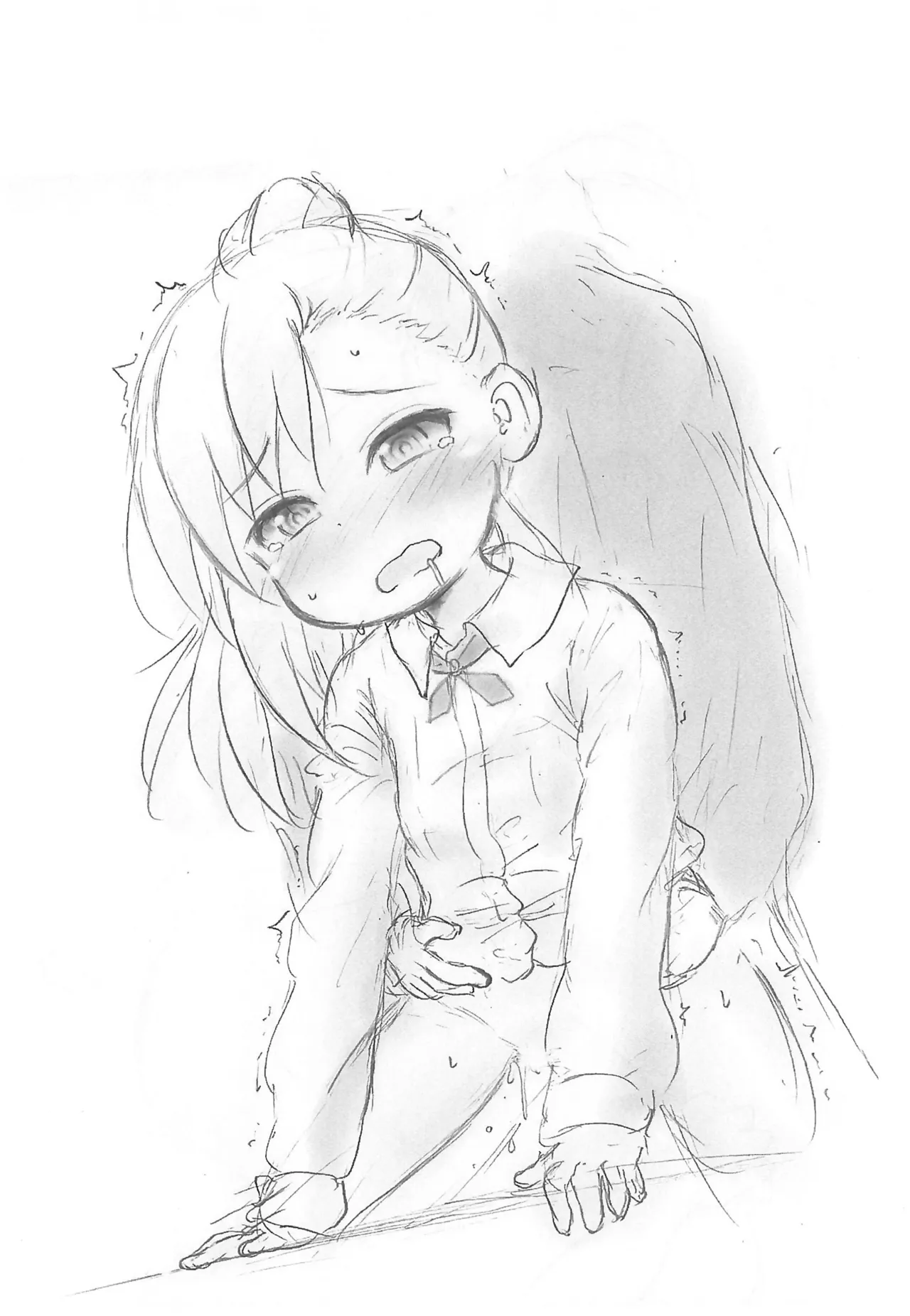 丸出し瑠璃ちゃん(+硝子ちゃん) - page8