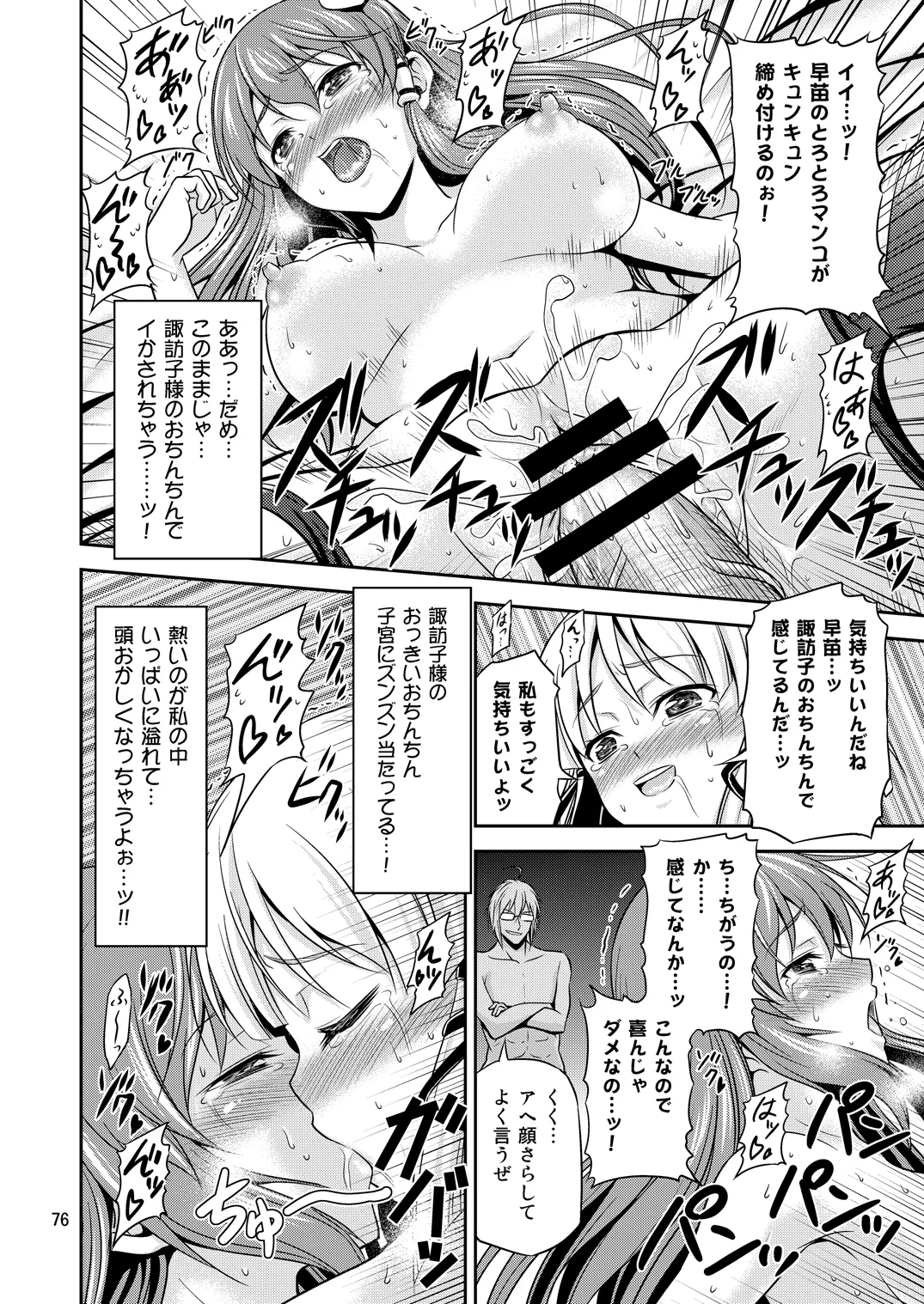 幻想郷ノ王 早苗陵辱編 - page72
