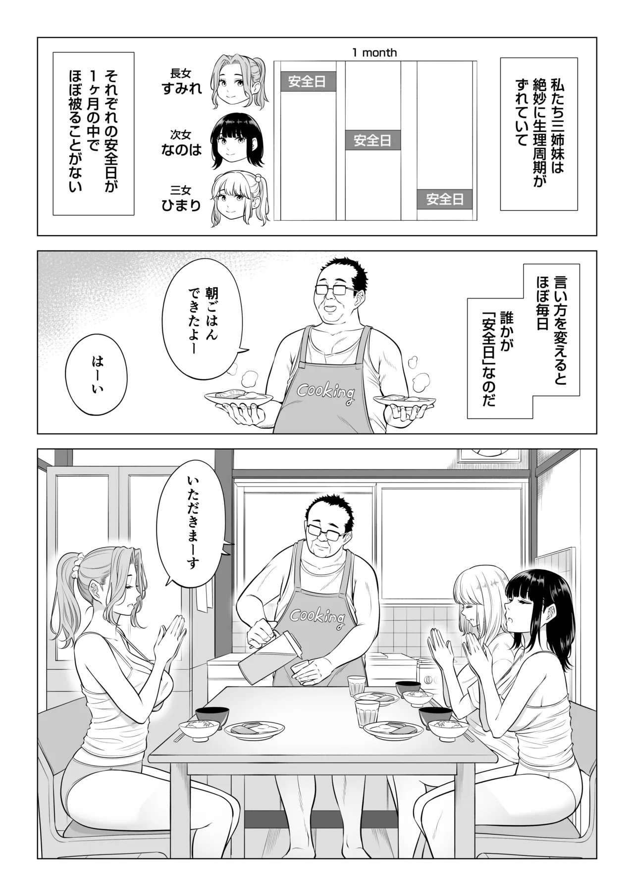 お義父さんの性欲処理は私たち三姉妹のもちまわりっ - page10