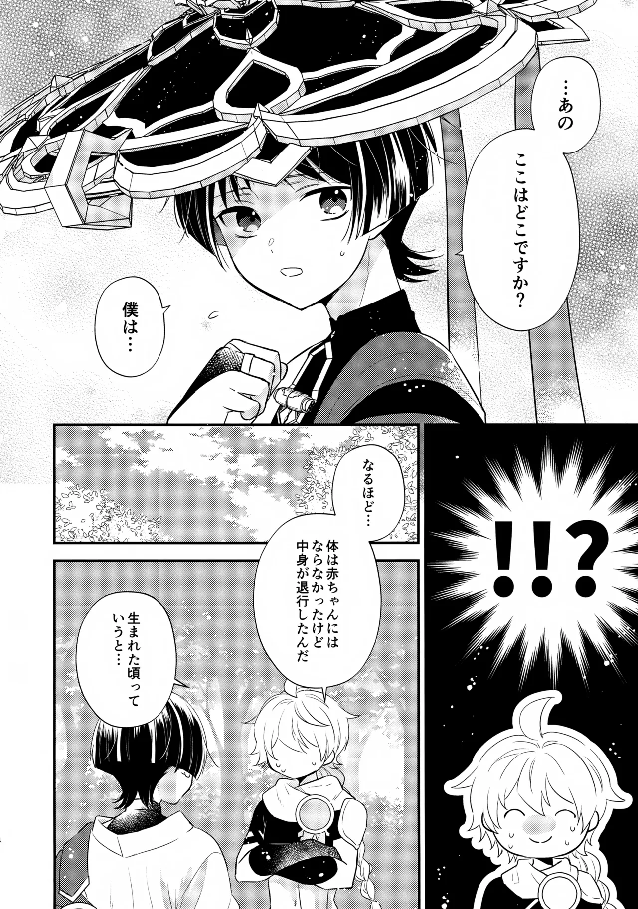 精神退行して中身が傾奇者になった放浪者くんの本 - page3