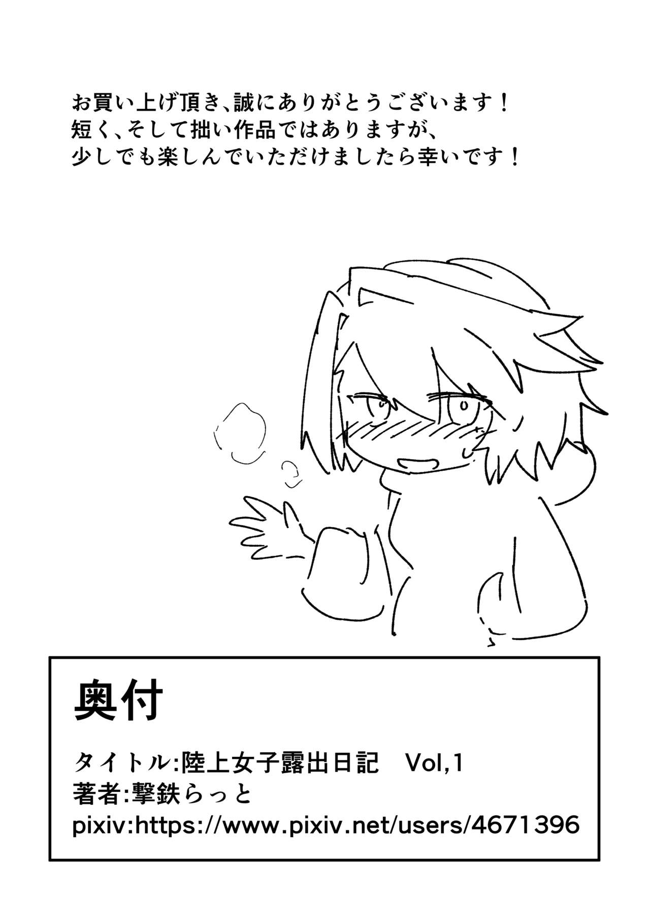 陸上女子露出日記 vol,1 - page18