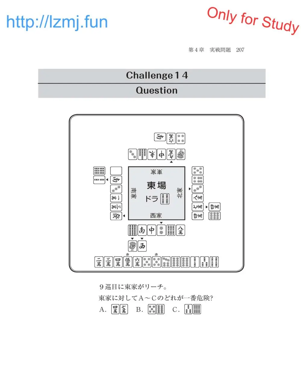 麻雀 捨牌読みガイド - page209