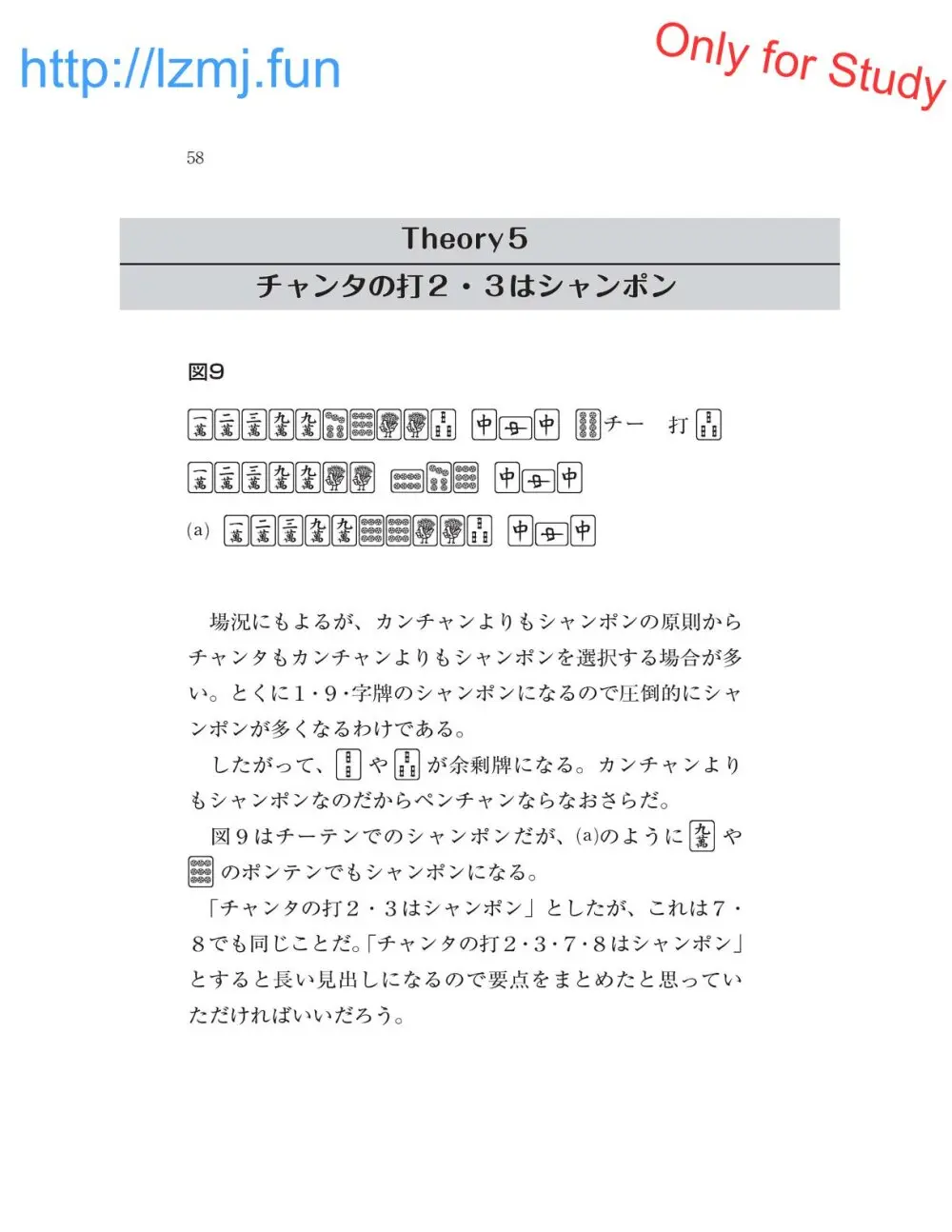 麻雀 捨牌読みガイド - page60