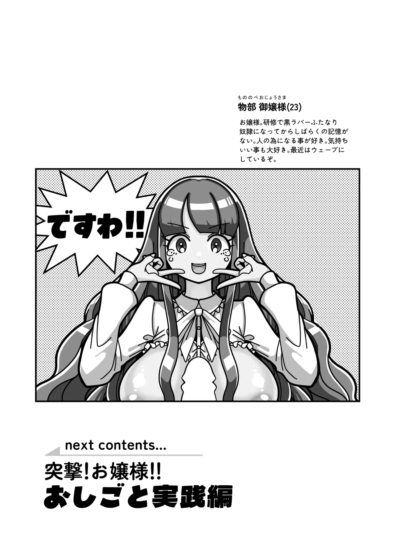お嬢様は働きもの！ 物品化おしごと図鑑 - page31