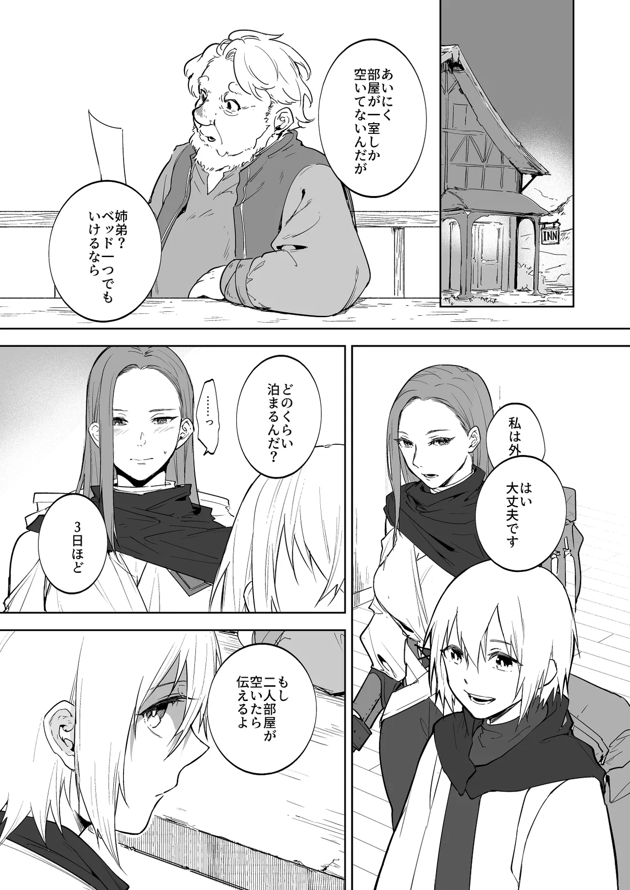 護衛女騎士と王子の関係２