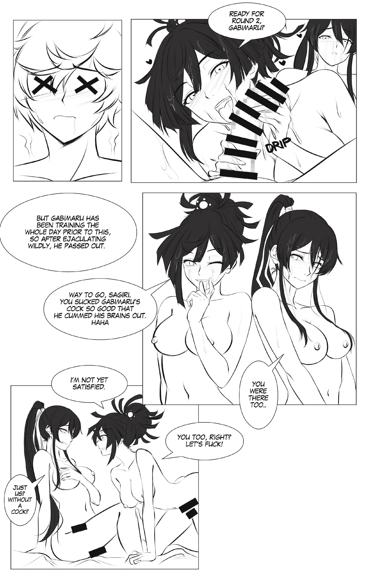 Girl's Paradise - Sagiri Vs. Yuzuriha Pt. 1 - page10