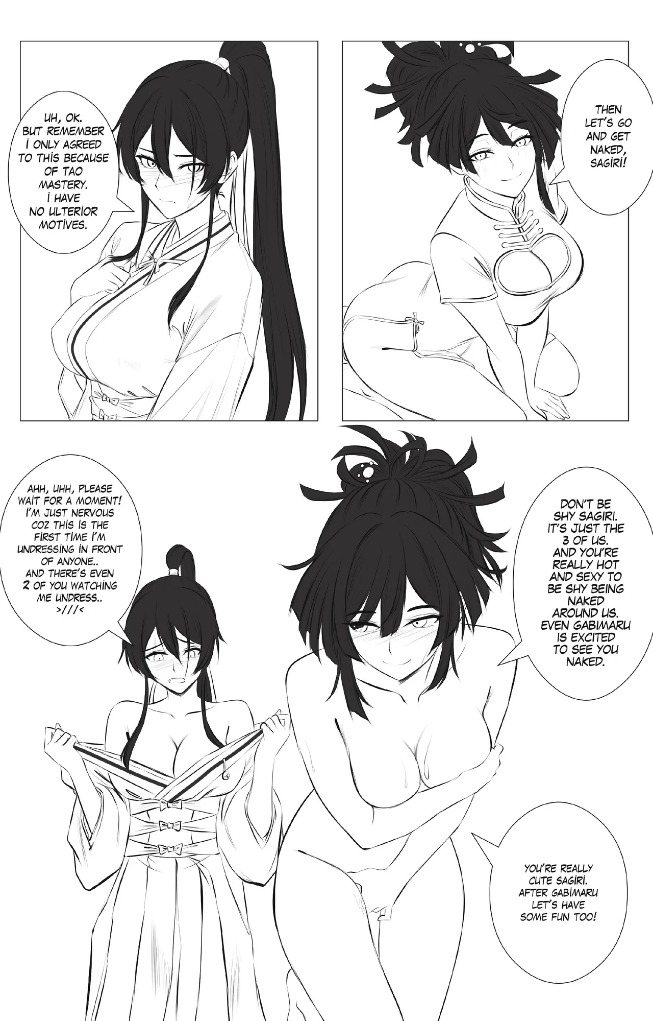 Girl's Paradise - Sagiri Vs. Yuzuriha Pt. 1 - page3