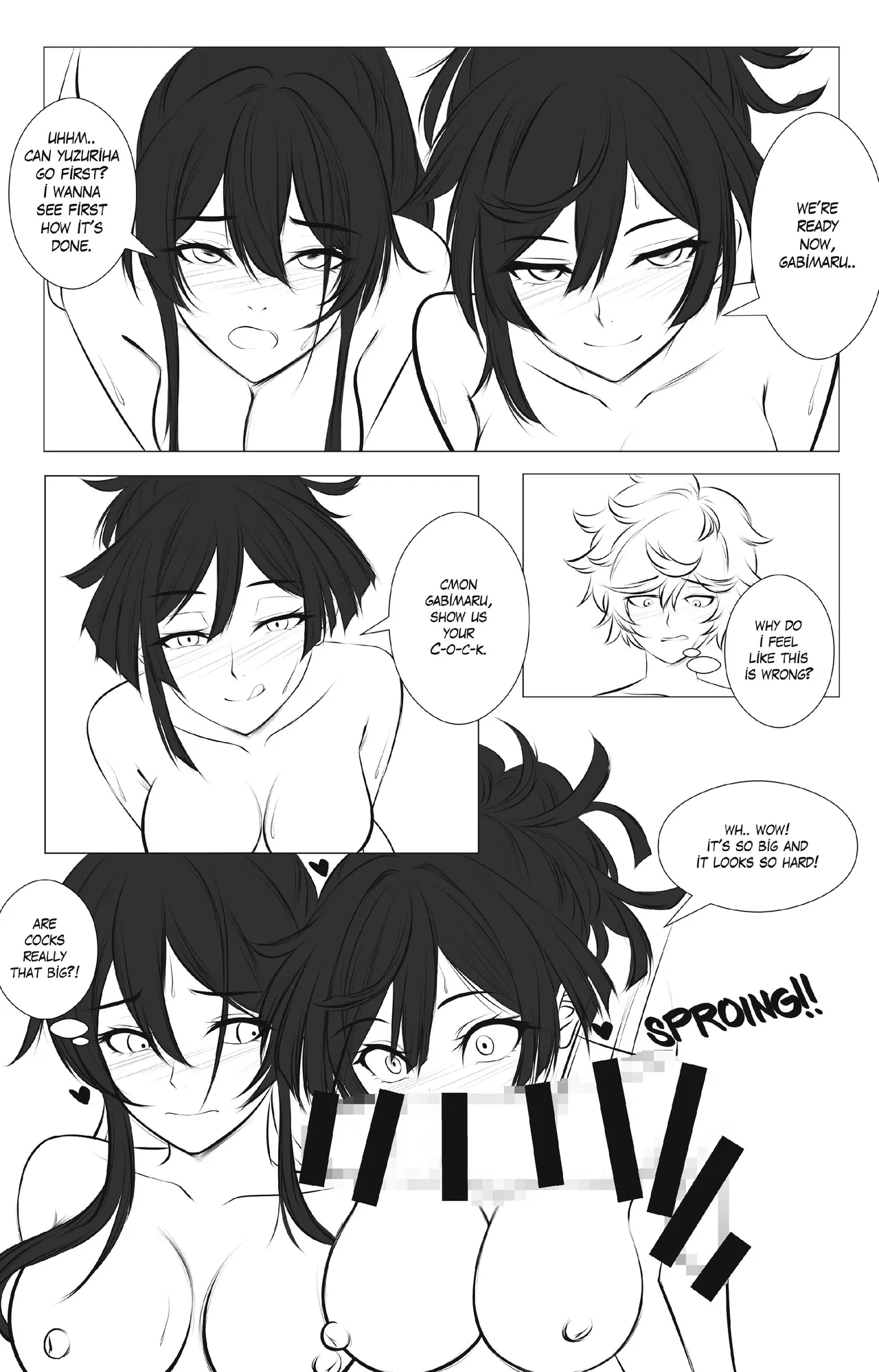 Girl's Paradise - Sagiri Vs. Yuzuriha Pt. 1 - page4