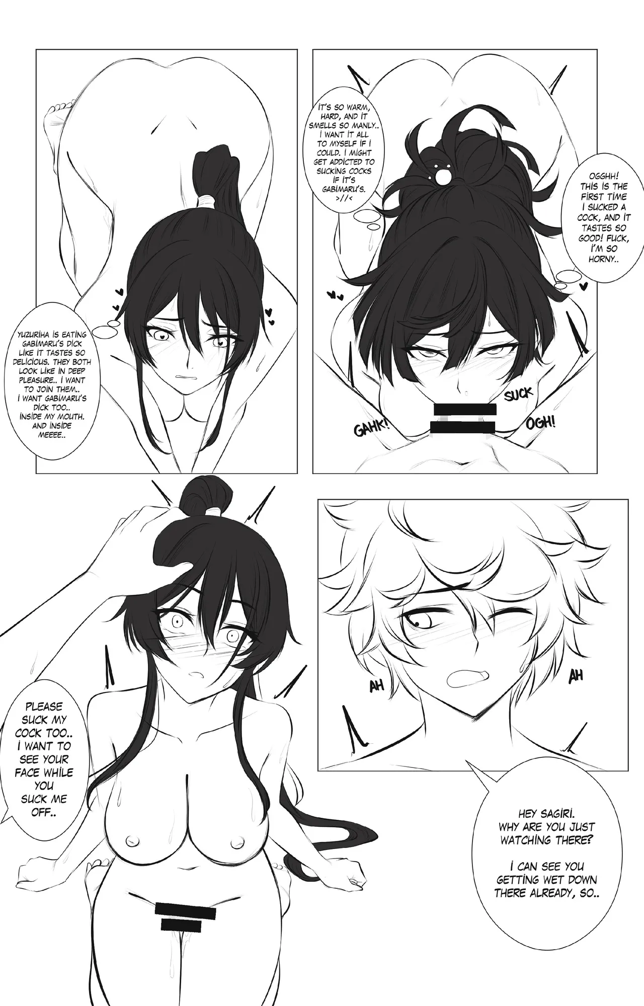 Girl's Paradise - Sagiri Vs. Yuzuriha Pt. 1 - page6