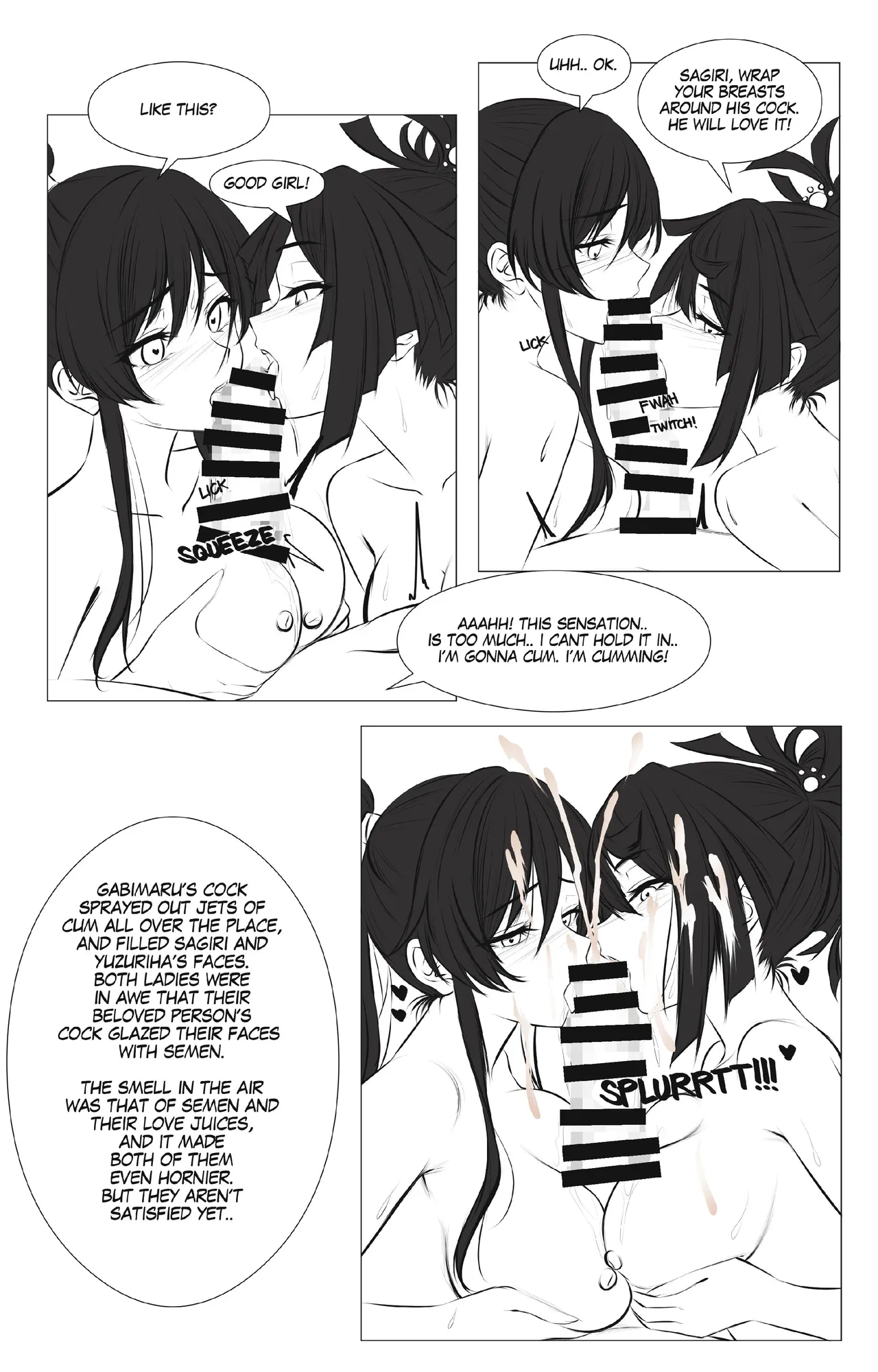Girl's Paradise - Sagiri Vs. Yuzuriha Pt. 1 - page9