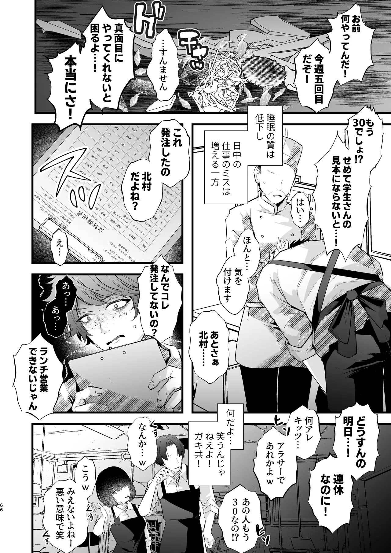 電脳天獄2ー拗らせ冷笑オタクだった俺がVRSNSの メンヘラ淫乱メス男子と共依存ホモになるまでの話。- - page65