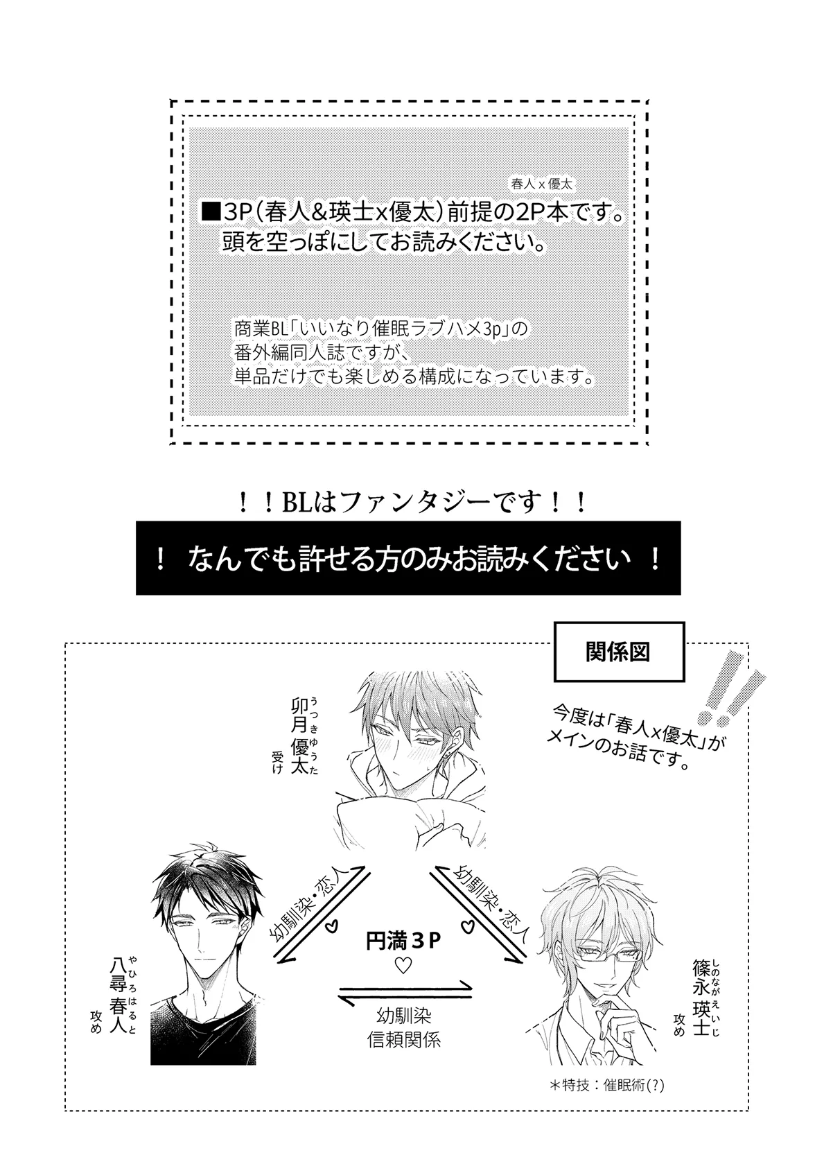 行為中にいつも自制しがちな優しい恋人に理性を飛ばす催眠をかけてみた - page2