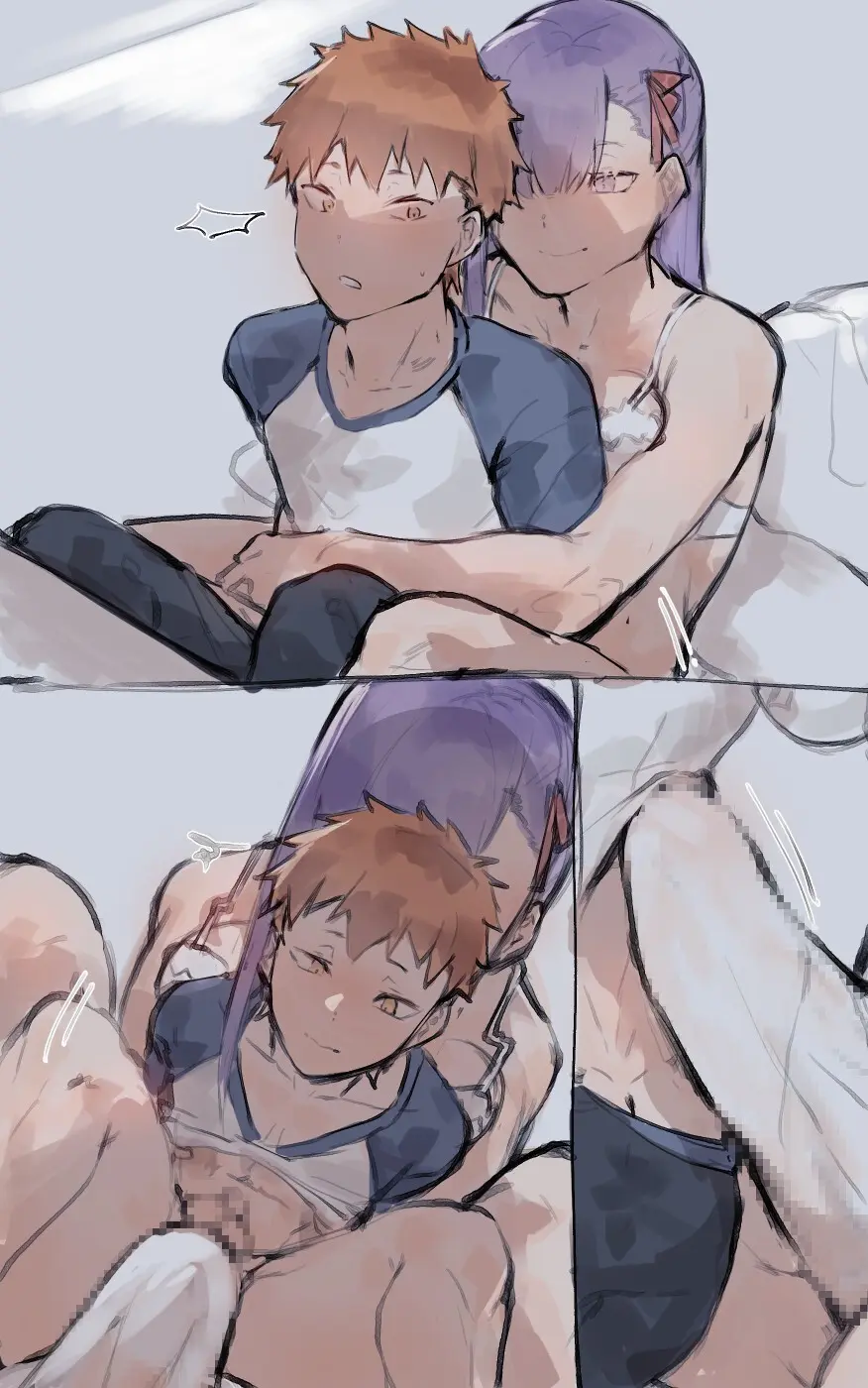 先輩、私のワームに備えておいてね♥。さくら×シロウ - page19