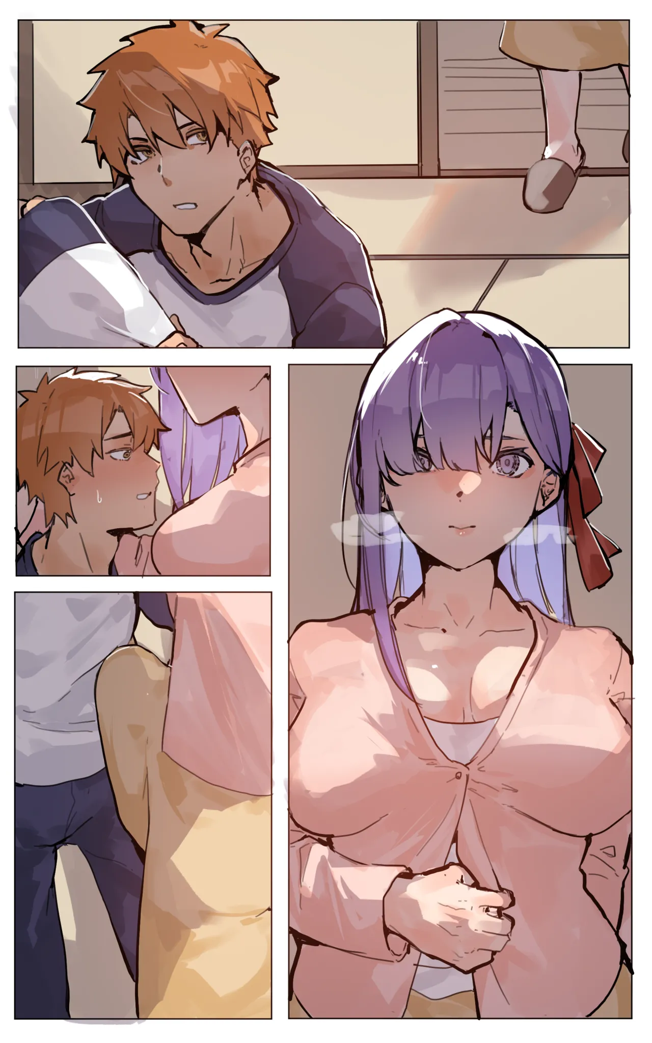 先輩、私のワームに備えておいてね♥。さくら×シロウ - page24