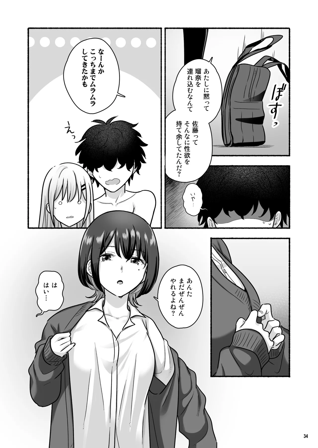 マンガを貸しただけなのに…ボクの家がギャルとのヤリ部屋に！？ - page35