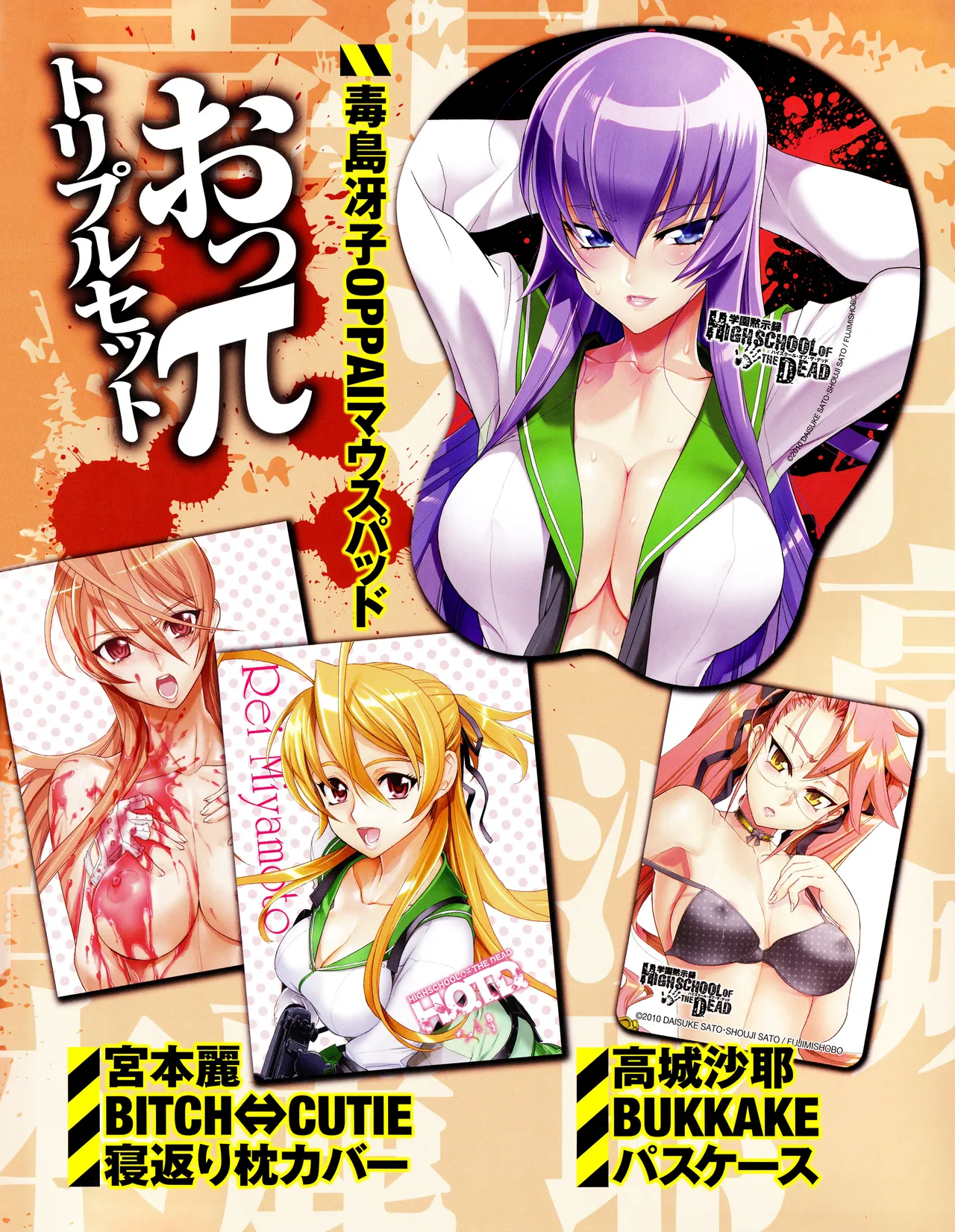 学園黙示録 HIGHSCHOOL OF THE DEAD SECRET BOX - page4