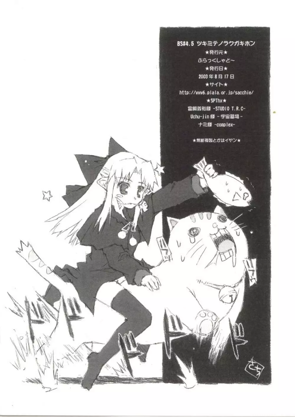 BS#4.5 ツキミテノラクガキホン - page11