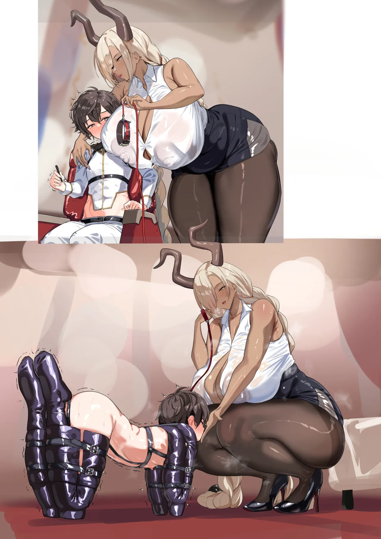 マゾの男の子とデっかい女の子 - page226