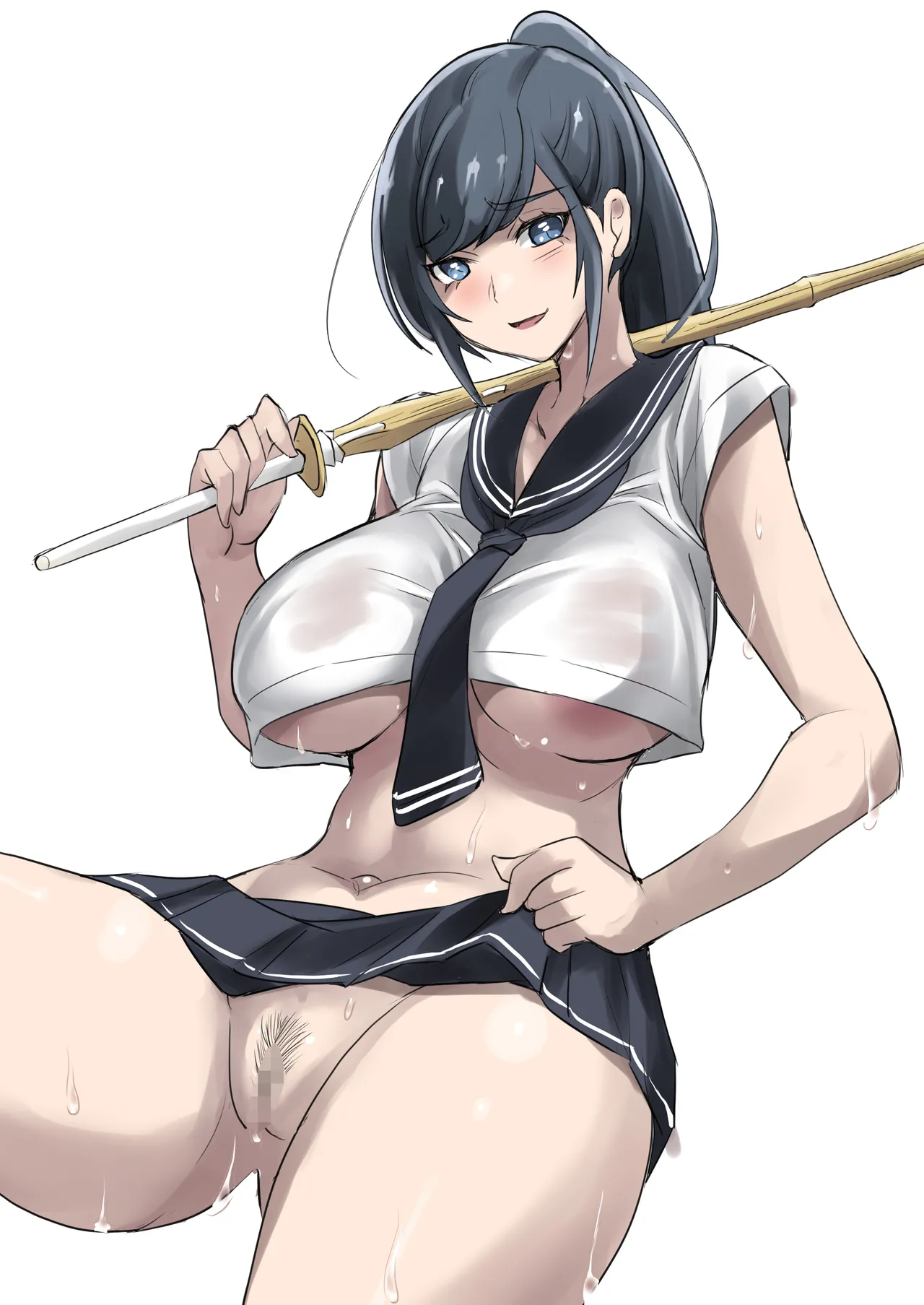 清楚で巨乳なお嬢様はおじさんチンポ大好き【おほ声ど痴女娘】 - page100