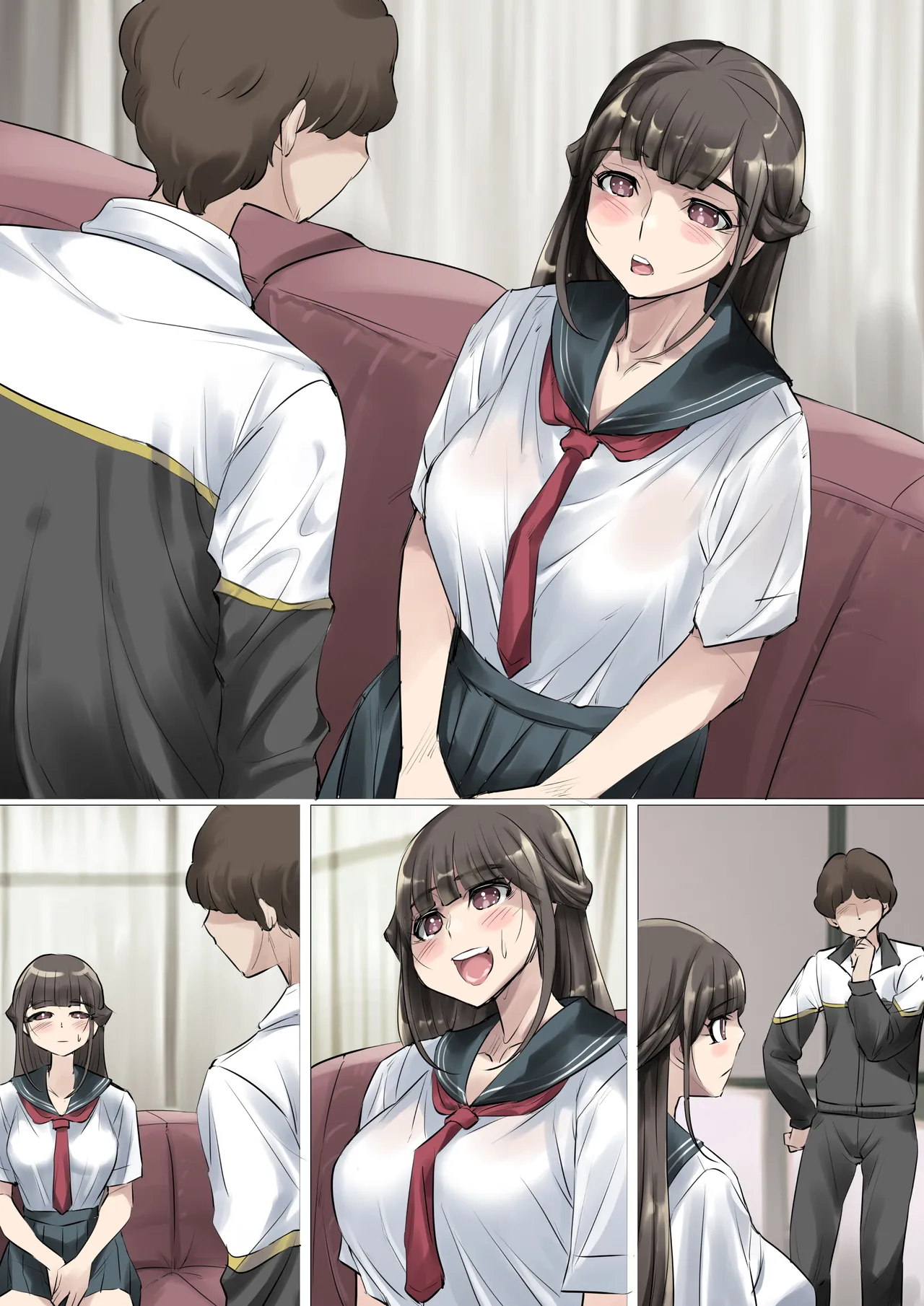 清楚で巨乳なお嬢様はおじさんチンポ大好き【おほ声ど痴女娘】 - page71
