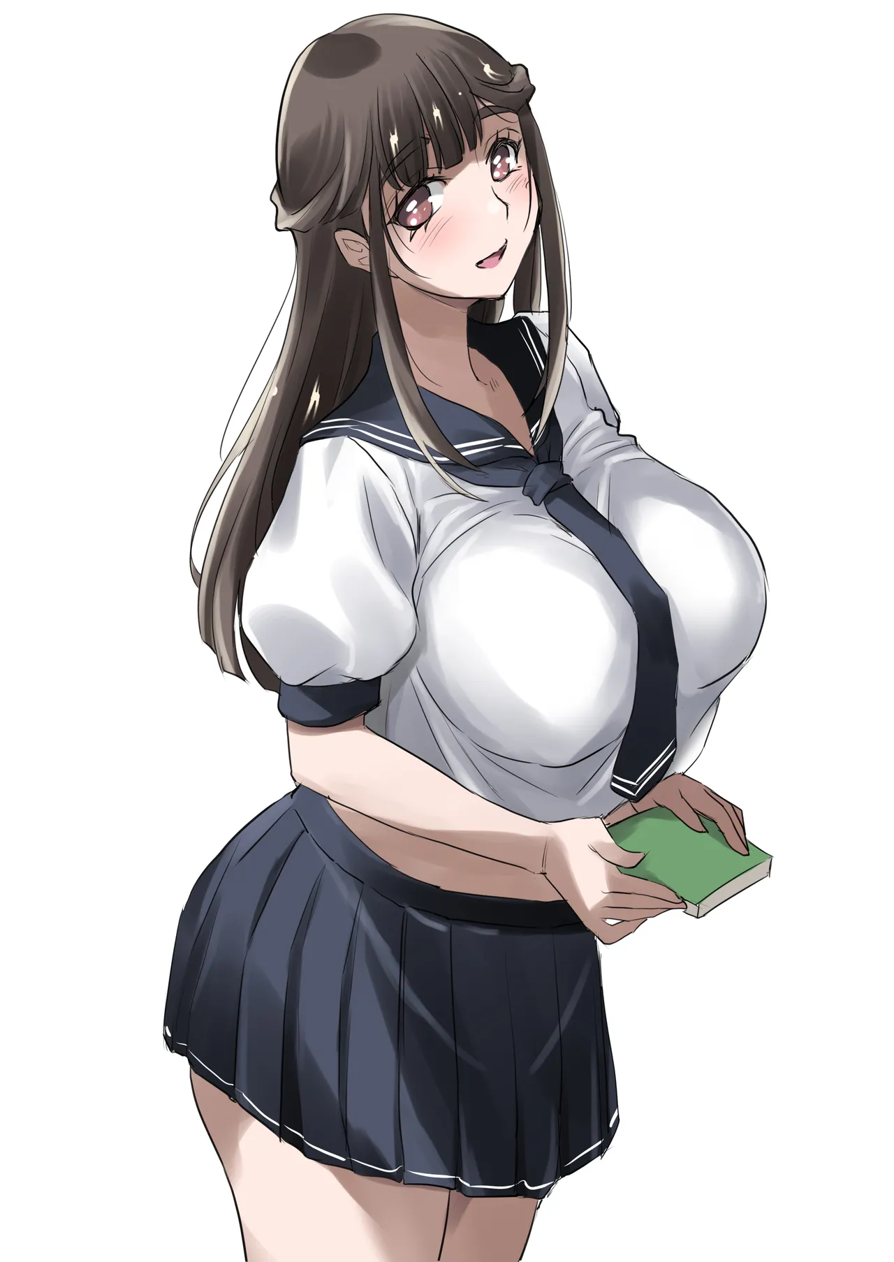 清楚で巨乳なお嬢様はおじさんチンポ大好き【おほ声ど痴女娘】 - page93