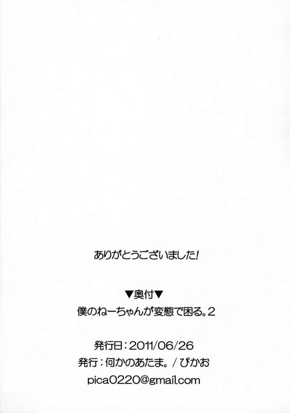 僕のねーちゃんが変態で困る。2 - page21
