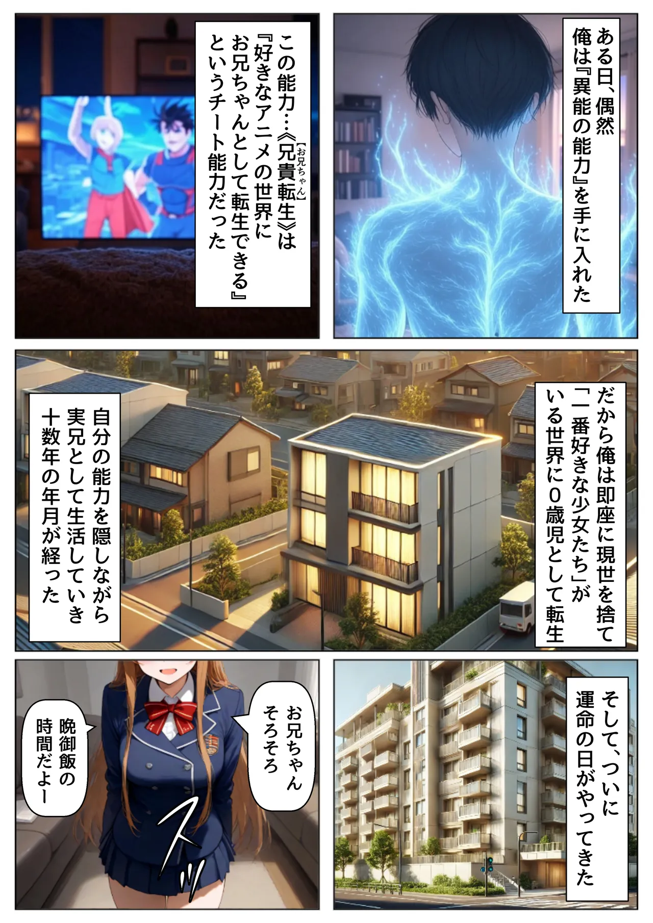 俺は大好きな結城アス●のお兄ちゃんになる《セリフ有りCG版》〜《お兄ちゃんに転生》〜 - page2