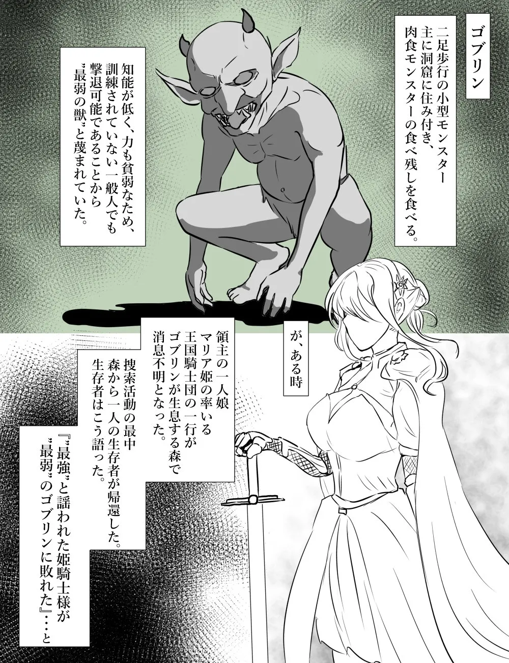 姫騎士vsゴブリン