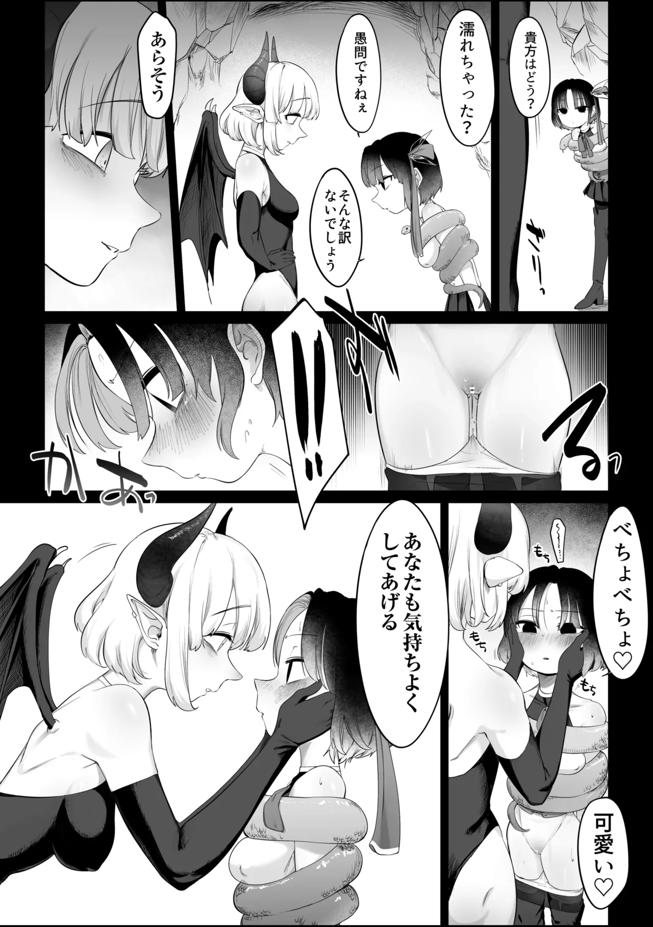 魔法少女とサキュバスさん - page5