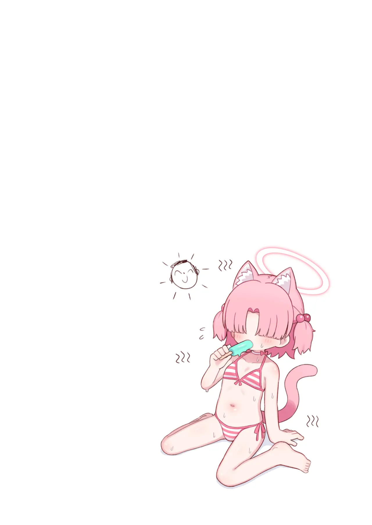 夏だ!!水着だ!!クロレラ観察部だ!! - page2