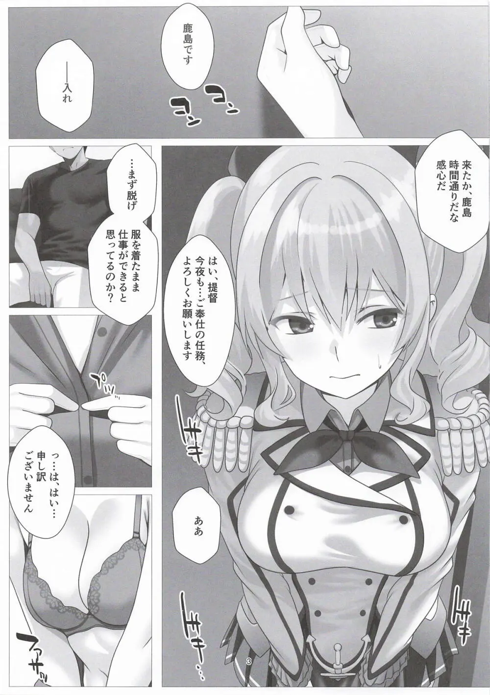 性務遂行秘処艦鹿島 - page3