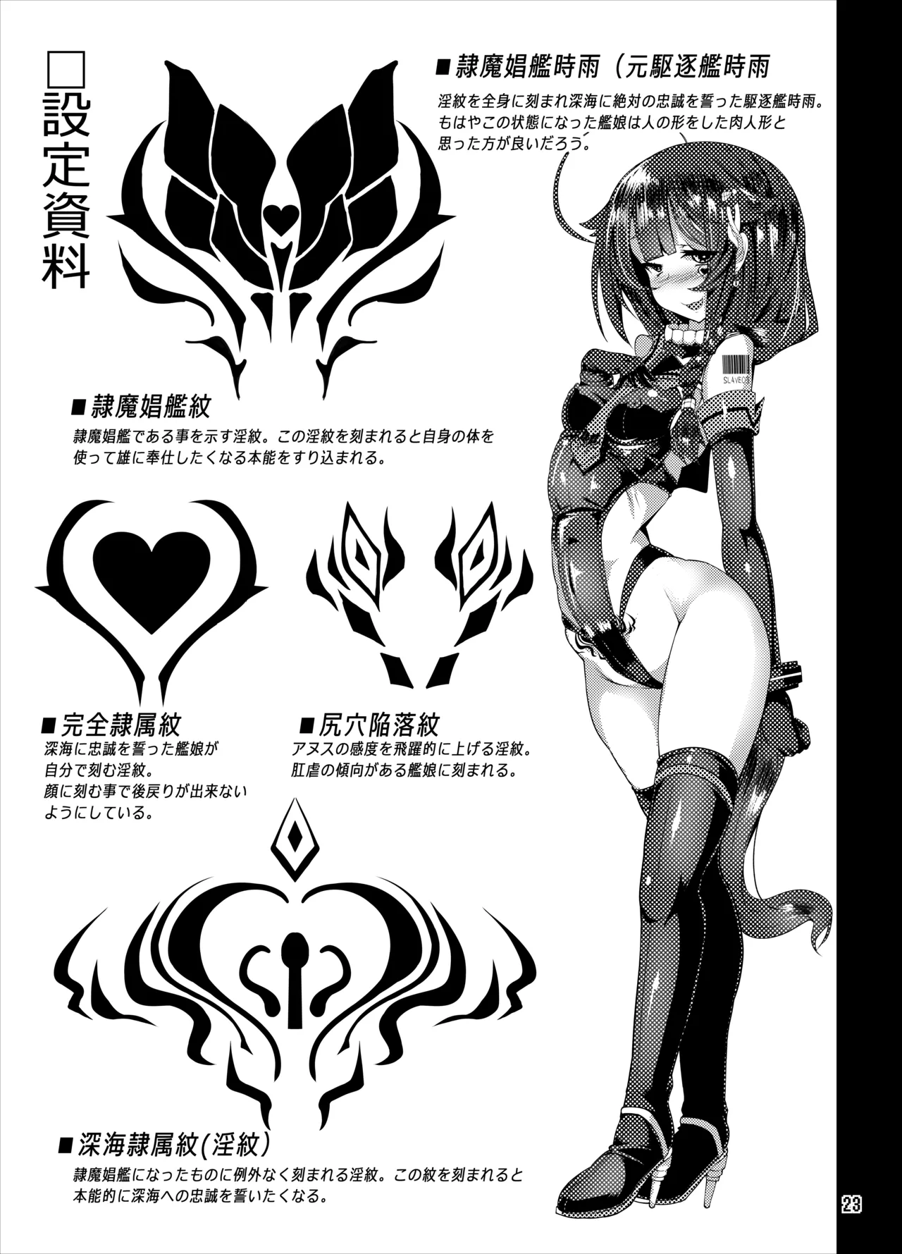隷魔娼艦時雨 ～淫欲に塗れた裏切りの忠犬～ - page23