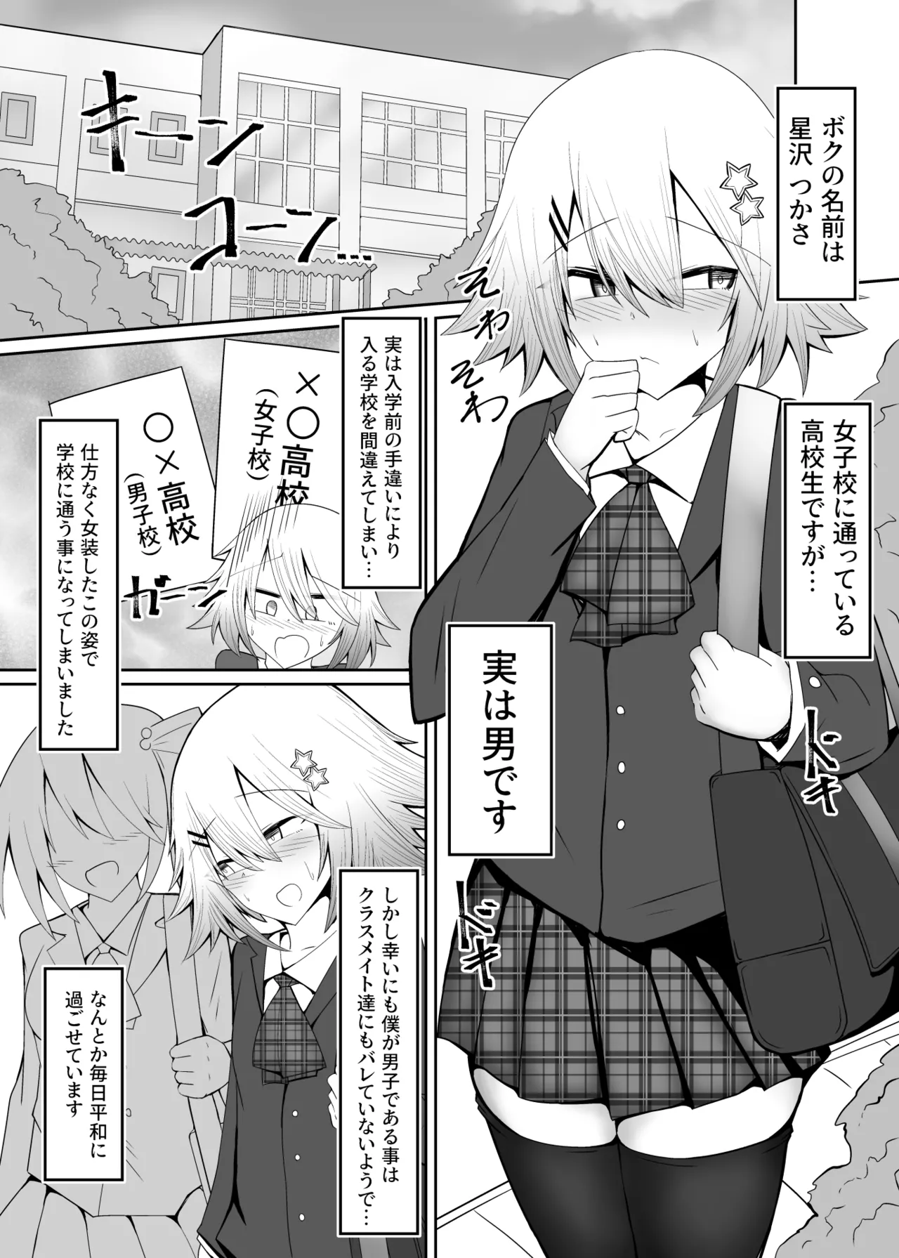 男の娘女子高生くんメス化指導 - page2