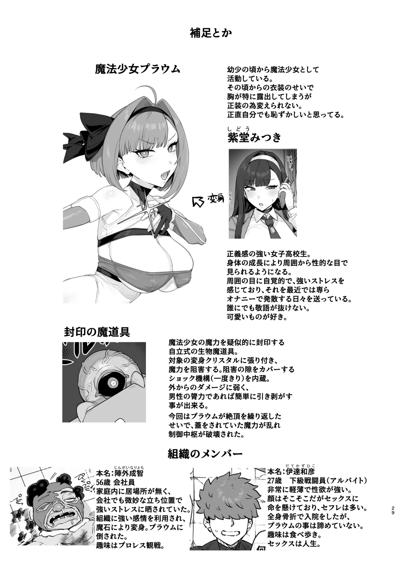 魔法少女プラウム～淫欲の過ち～ - page28