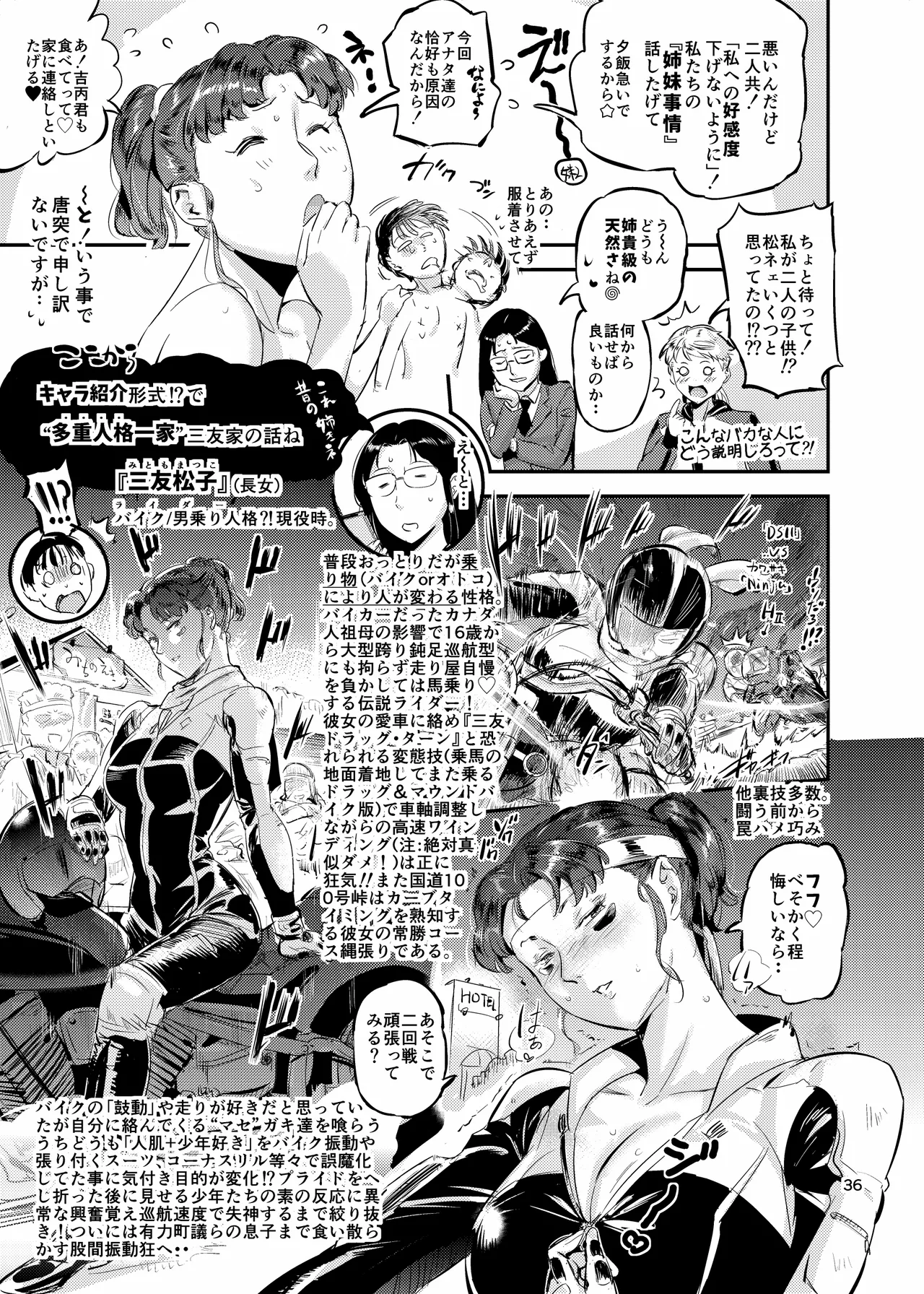 沼らせ！乗り体主婦松子 - page36