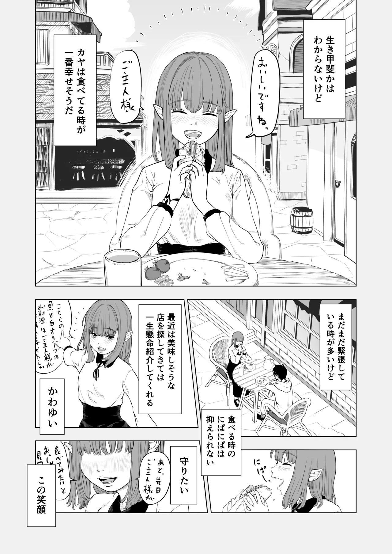 転生ぼっち、奴●少女を買う。 - page13