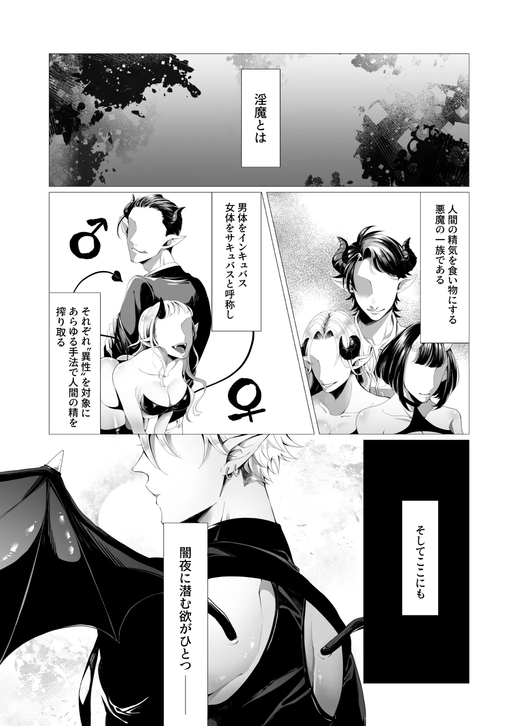 サキュ堕ちインキュバス - page2