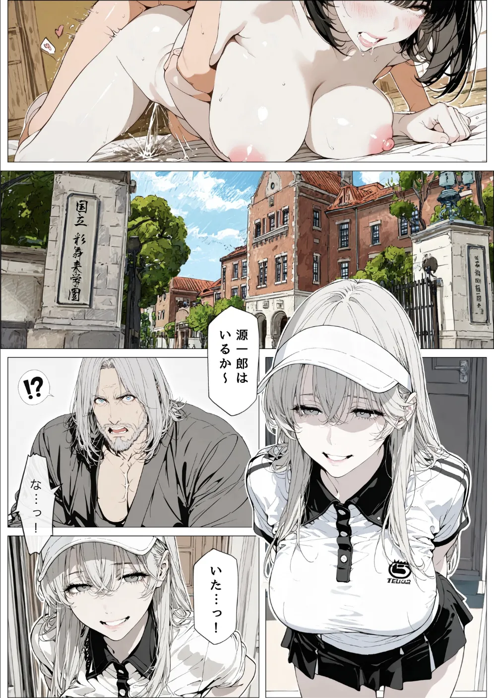 國立彩舞来学園 第10話 [AI Generated] - page18