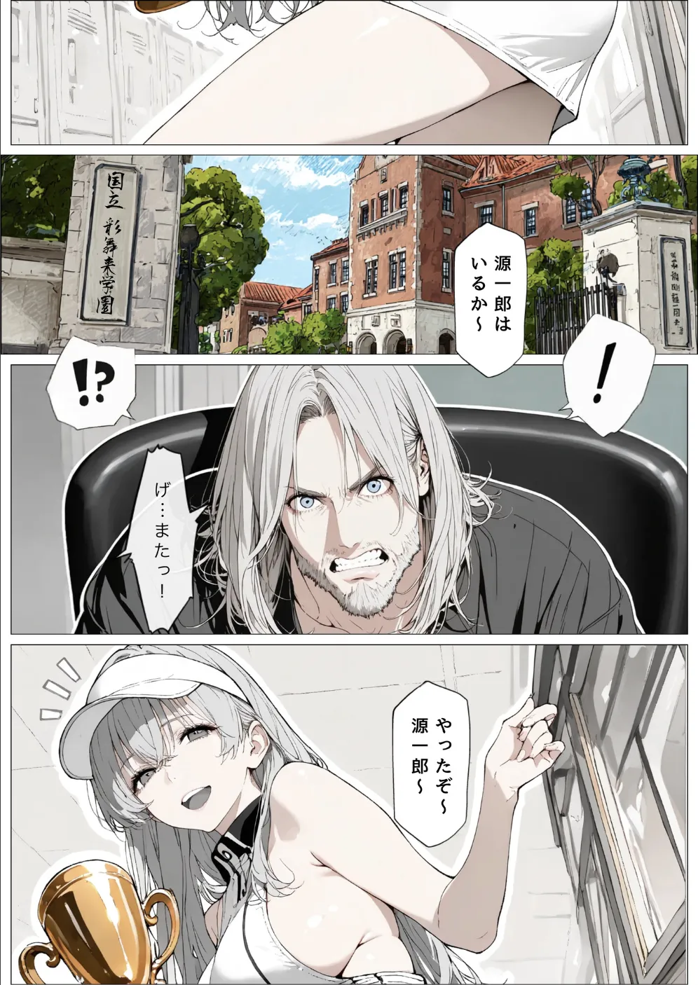 國立彩舞来学園 第10話 [AI Generated] - page198