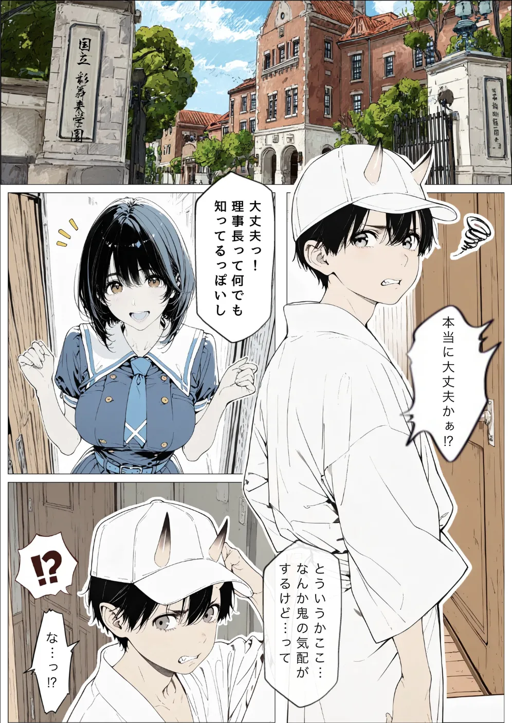 國立彩舞来学園 第10話 [AI Generated] - page26