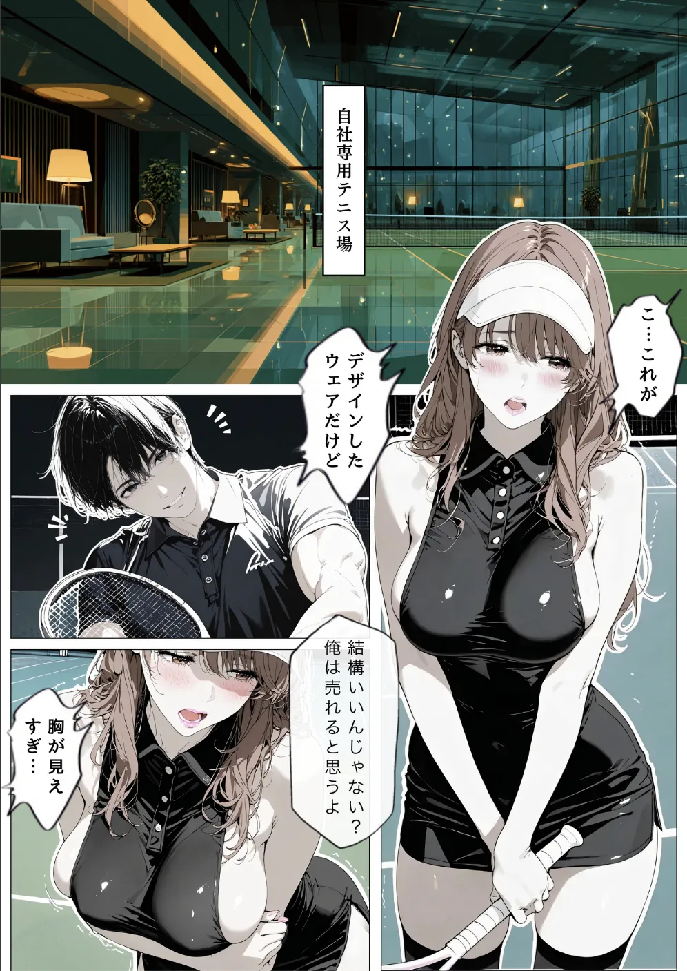 國立彩舞来学園 第10話 [AI Generated] - page40