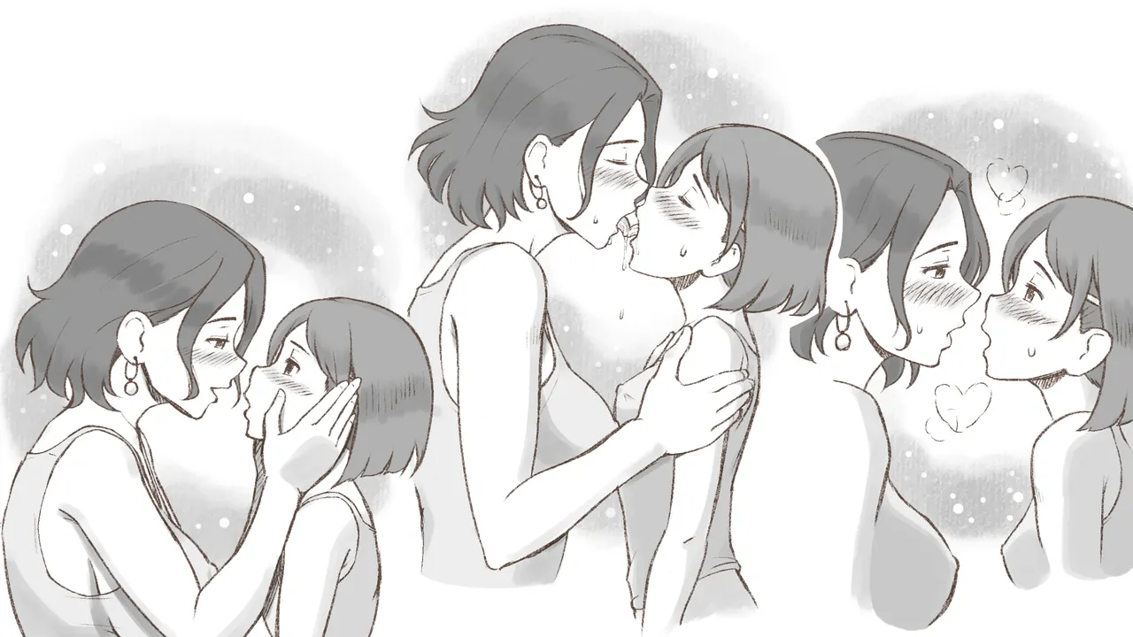 Girl on Mom はじめてのタンポン - page104