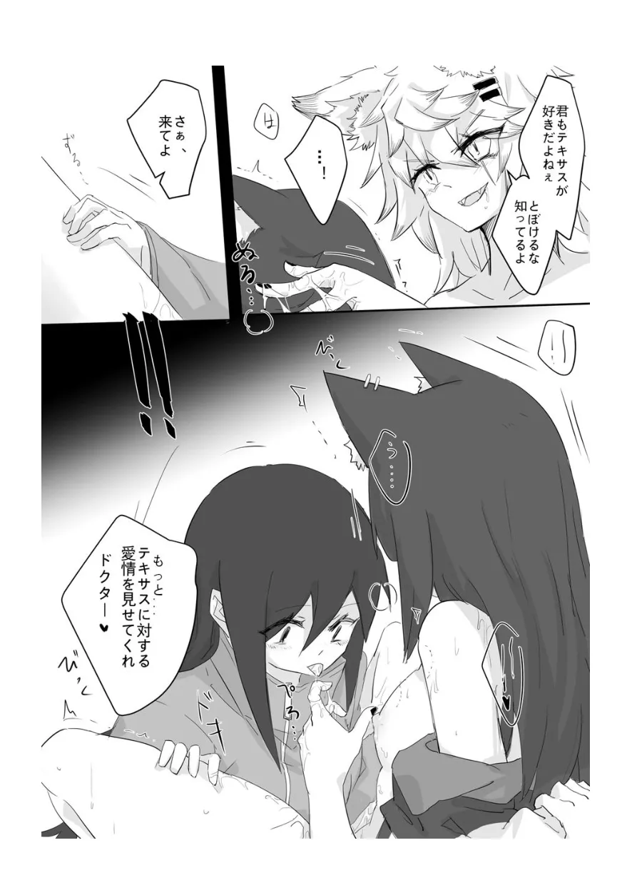 アークナイツのオオカミ丼 - page12