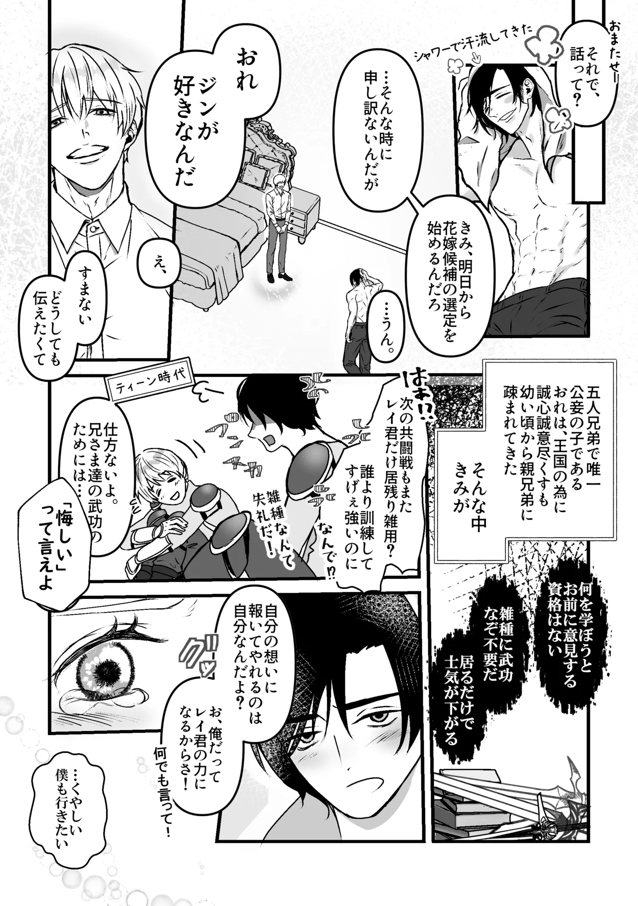 あなたのためのカントボーイ〜王子と王子の激重一途な孕まセックス!!〜 - page8